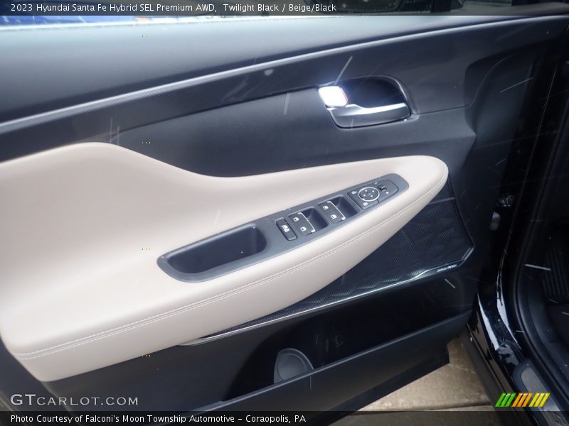 Door Panel of 2023 Santa Fe Hybrid SEL Premium AWD