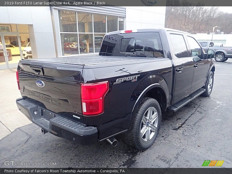 Agate Black / Black 2019 Ford F150 Lariat SuperCrew 4x4