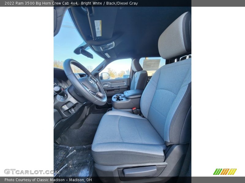 Bright White / Black/Diesel Gray 2022 Ram 3500 Big Horn Crew Cab 4x4