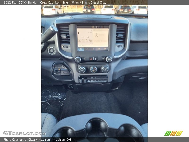 Bright White / Black/Diesel Gray 2022 Ram 3500 Big Horn Crew Cab 4x4