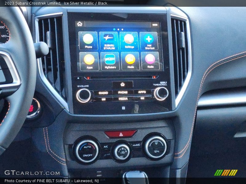 Controls of 2023 Crosstrek Limited