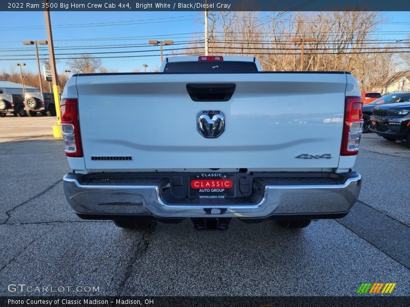 Bright White / Black/Diesel Gray 2022 Ram 3500 Big Horn Crew Cab 4x4