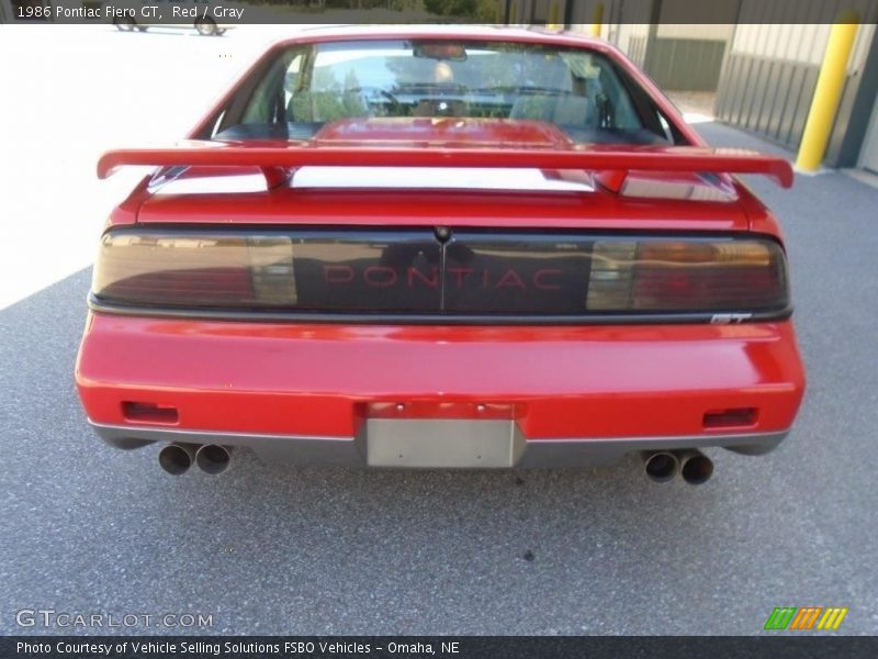  1986 Fiero GT Red