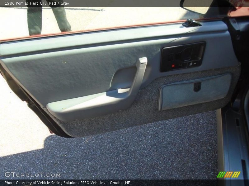 Door Panel of 1986 Fiero GT