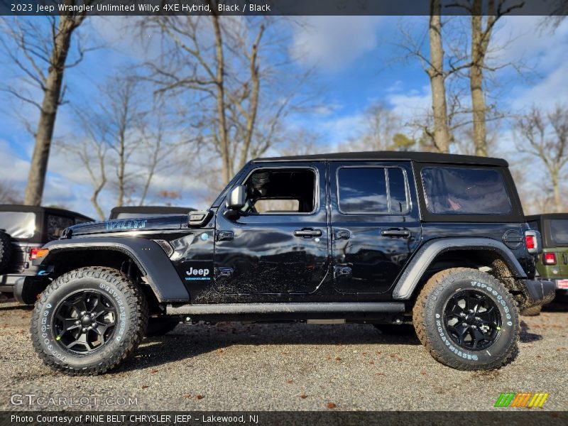  2023 Wrangler Unlimited Willys 4XE Hybrid Black