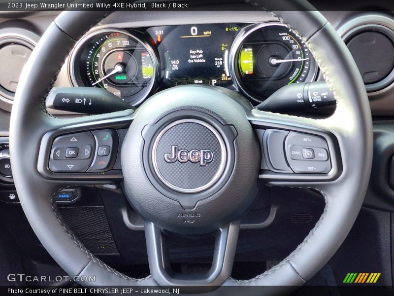  2023 Wrangler Unlimited Willys 4XE Hybrid Steering Wheel