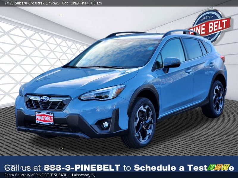 Cool Gray Khaki / Black 2023 Subaru Crosstrek Limited