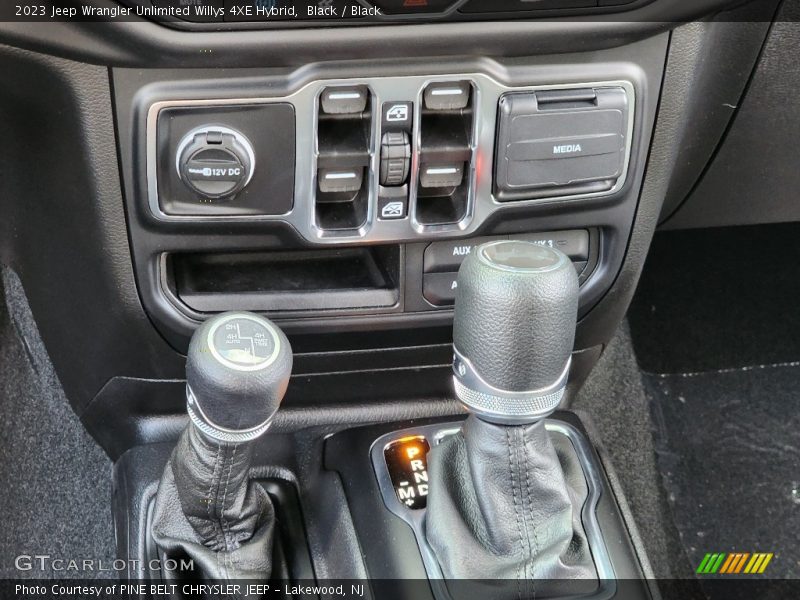  2023 Wrangler Unlimited Willys 4XE Hybrid 8 Speed Automatic Shifter
