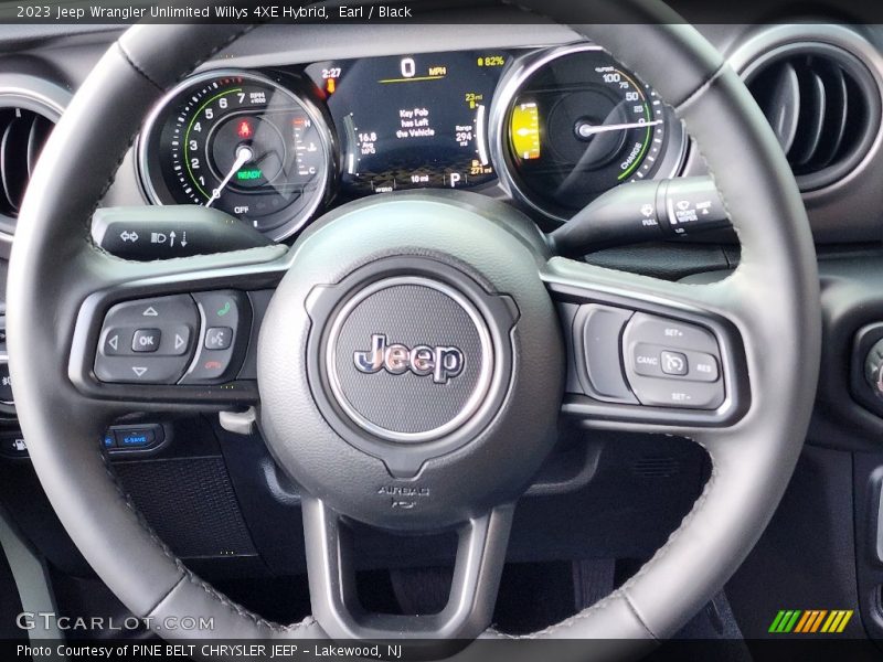  2023 Wrangler Unlimited Willys 4XE Hybrid Steering Wheel