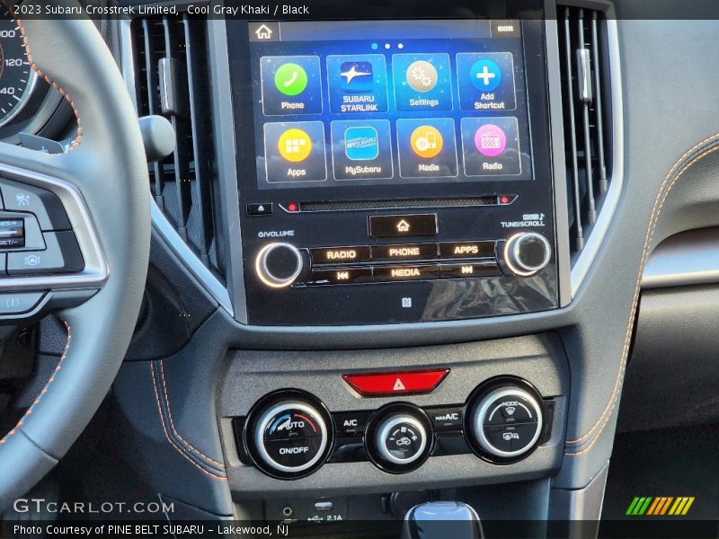 Controls of 2023 Crosstrek Limited