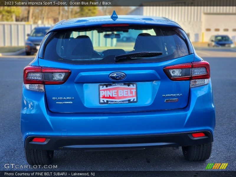 Ocean Blue Pearl / Black 2023 Subaru Impreza Sport 5-Door