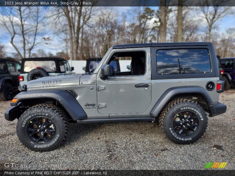  2023 Wrangler Willys 4x4 Sting-Gray