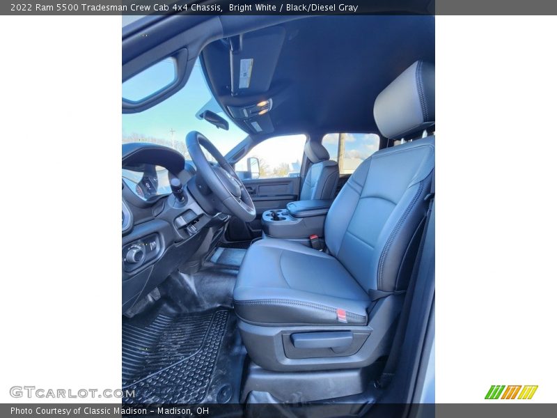 Bright White / Black/Diesel Gray 2022 Ram 5500 Tradesman Crew Cab 4x4 Chassis