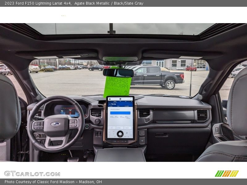 Dashboard of 2023 F150 Lightning Lariat 4x4