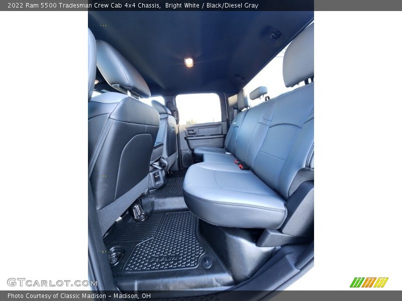 Bright White / Black/Diesel Gray 2022 Ram 5500 Tradesman Crew Cab 4x4 Chassis