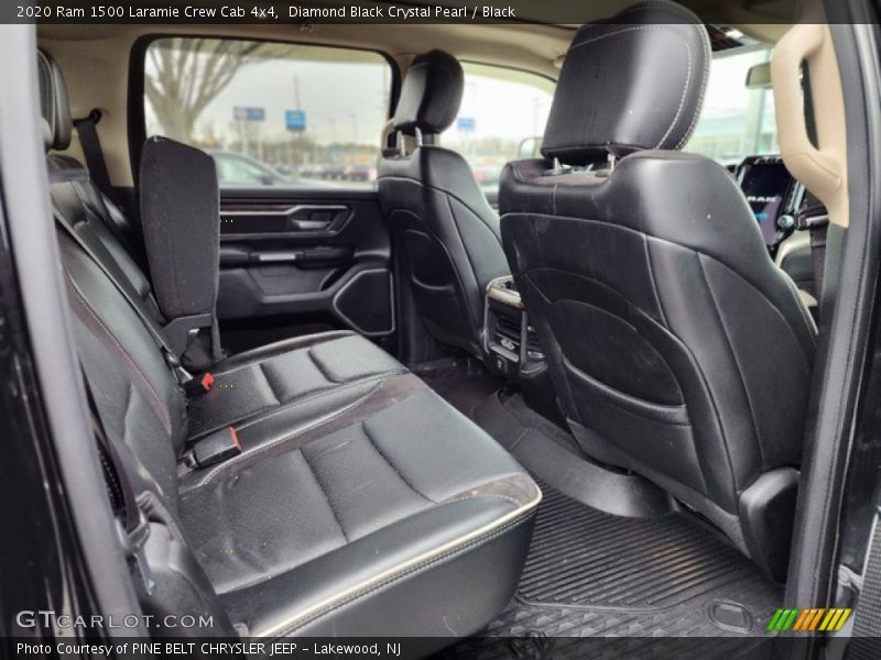 Diamond Black Crystal Pearl / Black 2020 Ram 1500 Laramie Crew Cab 4x4