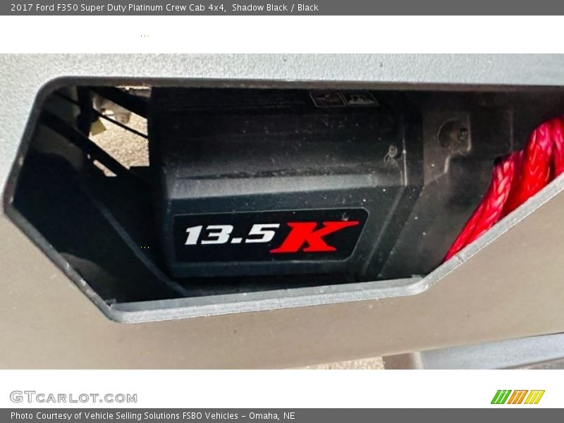 Shadow Black / Black 2017 Ford F350 Super Duty Platinum Crew Cab 4x4
