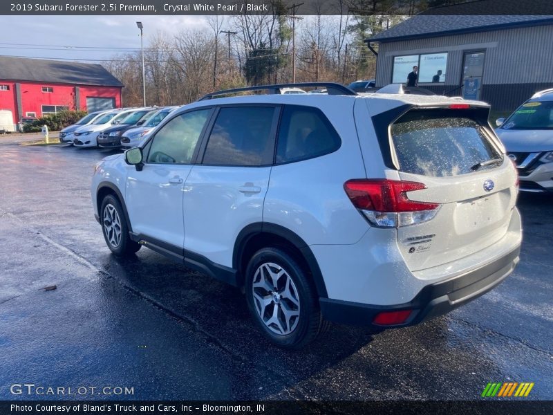 Crystal White Pearl / Black 2019 Subaru Forester 2.5i Premium