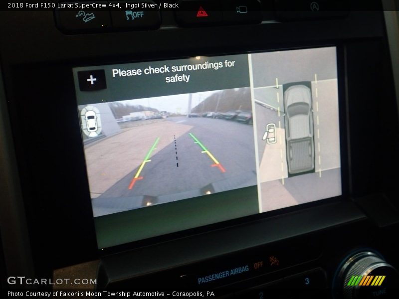 Ingot Silver / Black 2018 Ford F150 Lariat SuperCrew 4x4