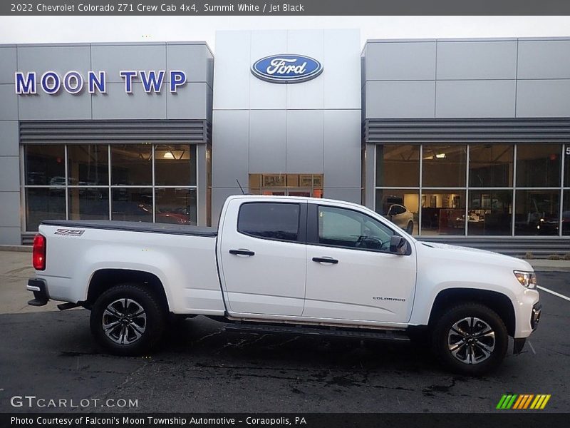 Summit White / Jet Black 2022 Chevrolet Colorado Z71 Crew Cab 4x4