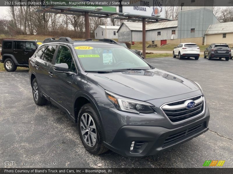 Magnetite Gray Metallic / Slate Black 2021 Subaru Outback 2.5i Premium