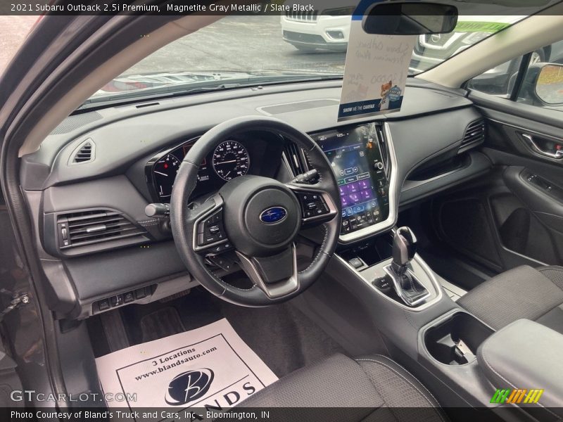 Magnetite Gray Metallic / Slate Black 2021 Subaru Outback 2.5i Premium