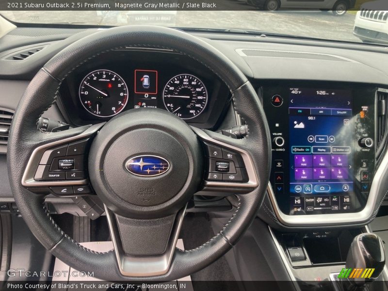Magnetite Gray Metallic / Slate Black 2021 Subaru Outback 2.5i Premium