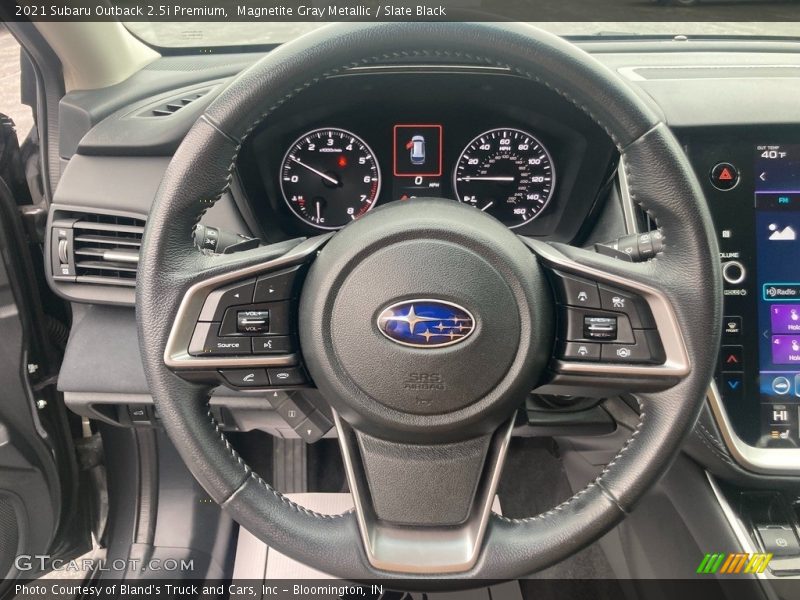 Magnetite Gray Metallic / Slate Black 2021 Subaru Outback 2.5i Premium