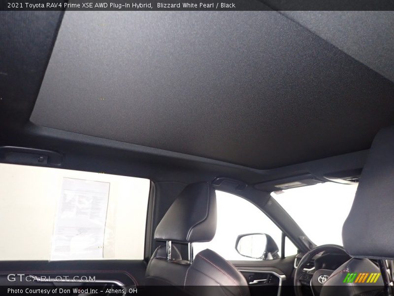 Sunroof of 2021 RAV4 Prime XSE AWD Plug-In Hybrid