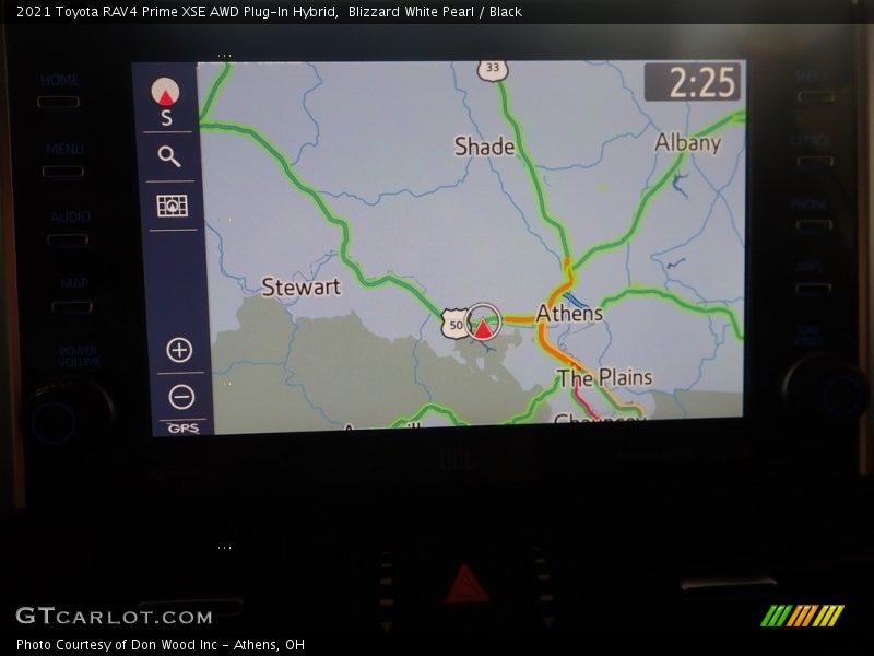 Navigation of 2021 RAV4 Prime XSE AWD Plug-In Hybrid
