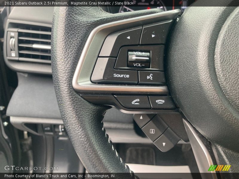 Magnetite Gray Metallic / Slate Black 2021 Subaru Outback 2.5i Premium