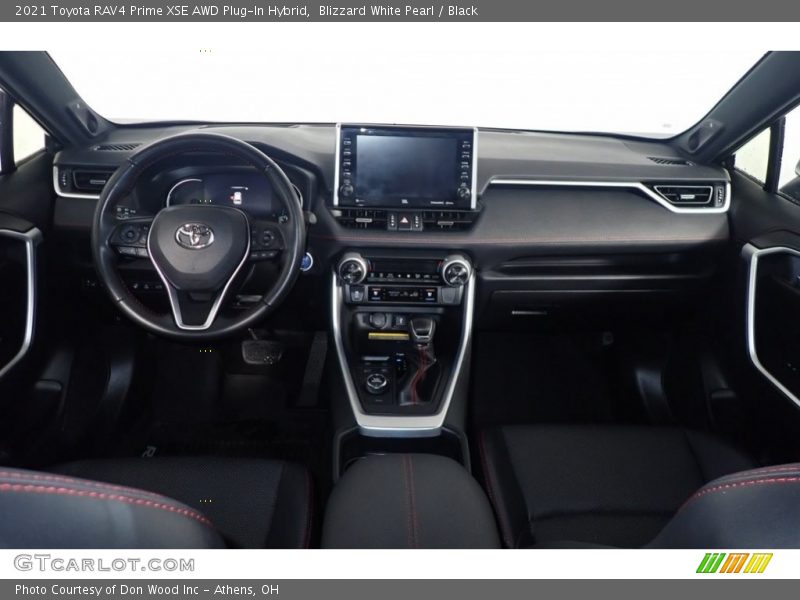 Dashboard of 2021 RAV4 Prime XSE AWD Plug-In Hybrid