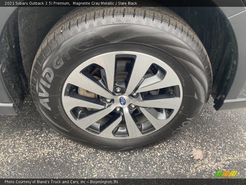 Magnetite Gray Metallic / Slate Black 2021 Subaru Outback 2.5i Premium
