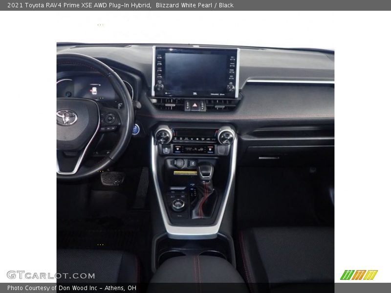 Controls of 2021 RAV4 Prime XSE AWD Plug-In Hybrid