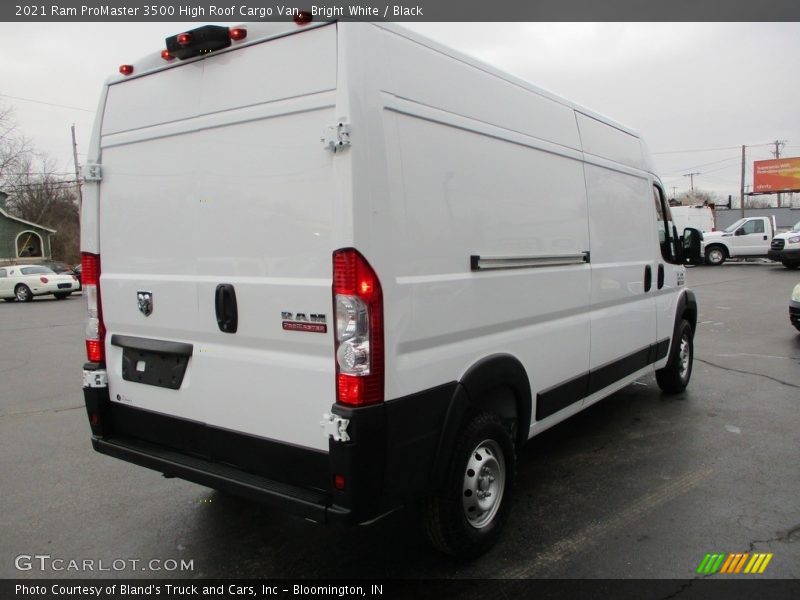 Bright White / Black 2021 Ram ProMaster 3500 High Roof Cargo Van