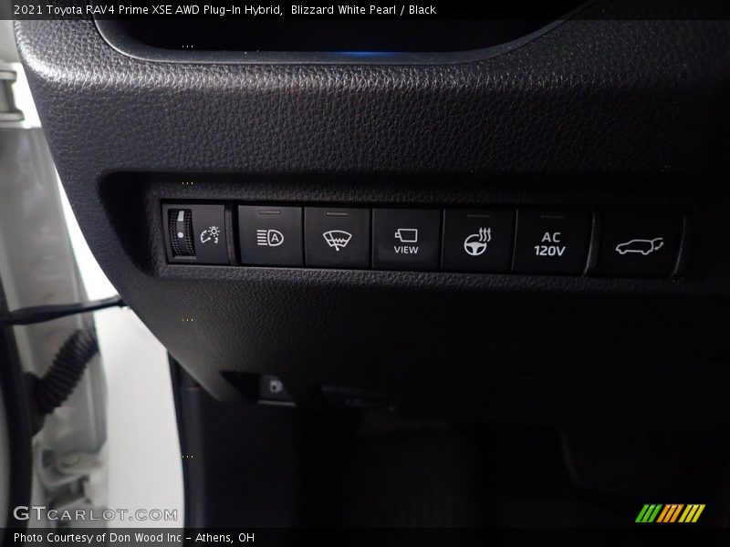 Blizzard White Pearl / Black 2021 Toyota RAV4 Prime XSE AWD Plug-In Hybrid