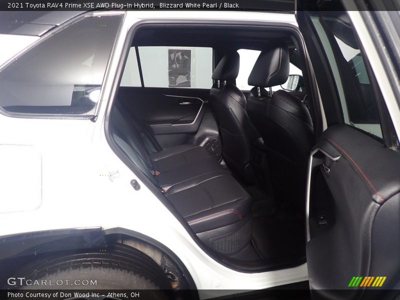 Blizzard White Pearl / Black 2021 Toyota RAV4 Prime XSE AWD Plug-In Hybrid
