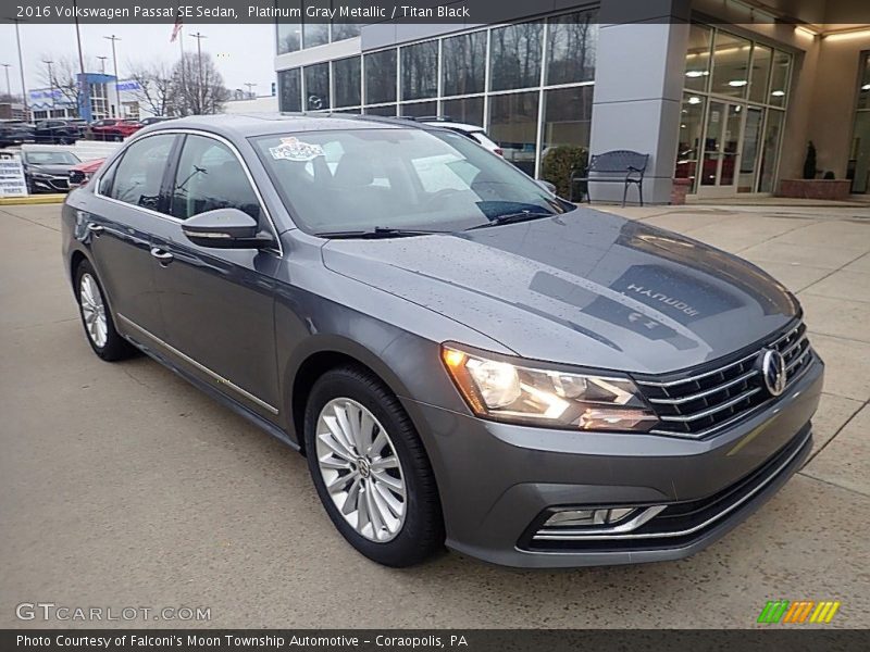 2016 Passat SE Sedan Platinum Gray Metallic
