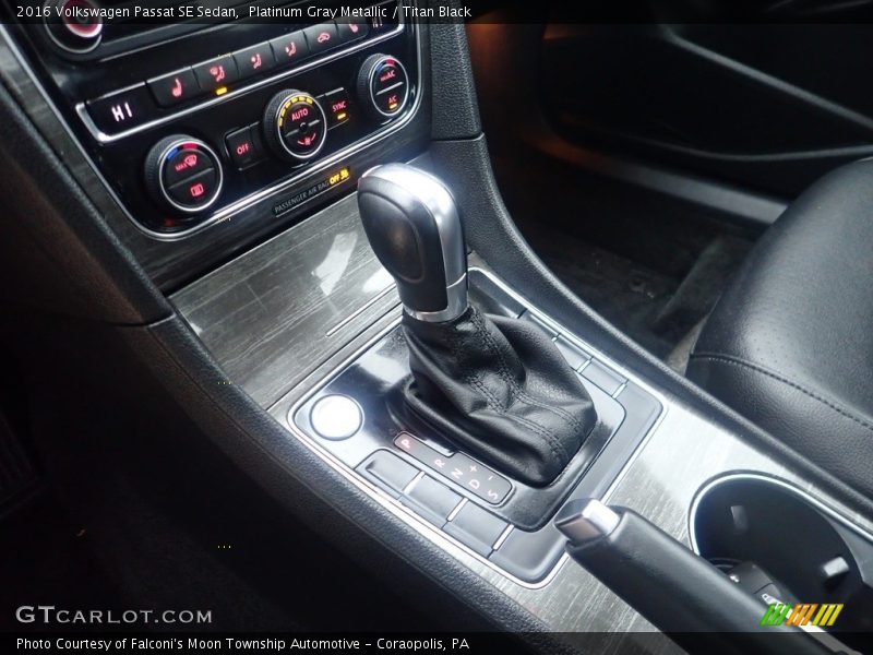  2016 Passat SE Sedan 6 Speed Tiptronic Automatic Shifter