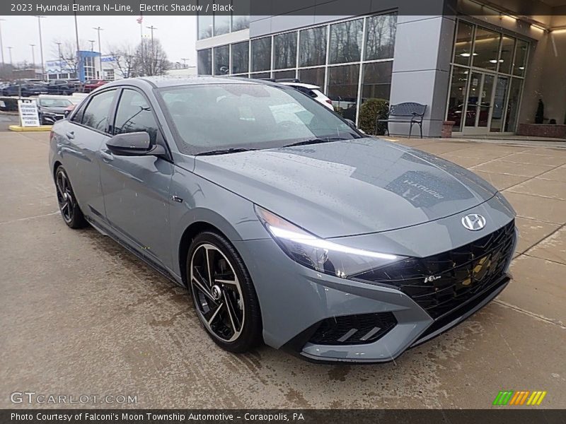 Front 3/4 View of 2023 Elantra N-Line