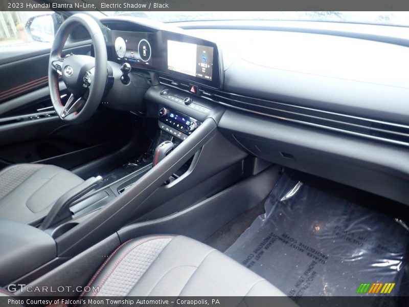 Front Seat of 2023 Elantra N-Line
