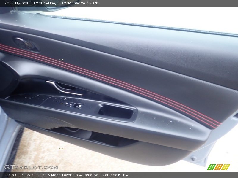Door Panel of 2023 Elantra N-Line