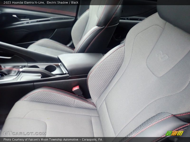 Front Seat of 2023 Elantra N-Line