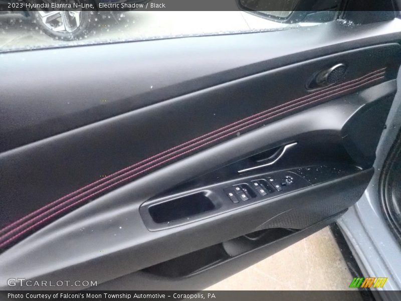 Door Panel of 2023 Elantra N-Line