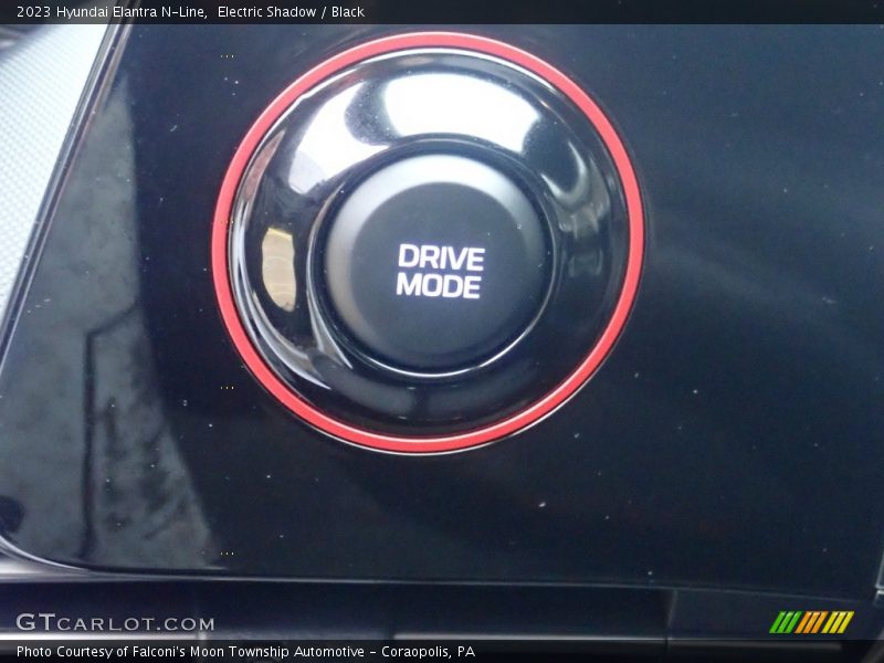 Controls of 2023 Elantra N-Line