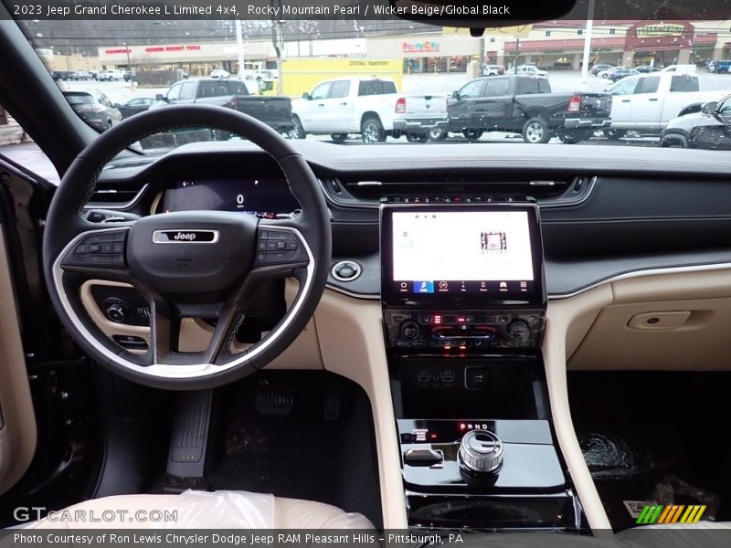 Dashboard of 2023 Grand Cherokee L Limited 4x4