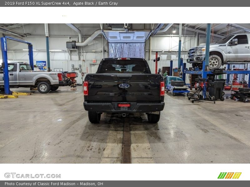 Agate Black / Earth Gray 2019 Ford F150 XL SuperCrew 4x4