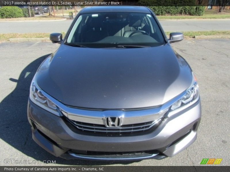 Lunar Silver Metallic / Black 2017 Honda Accord Hybrid EX-L Sedan