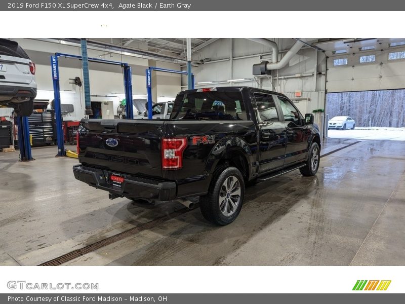 Agate Black / Earth Gray 2019 Ford F150 XL SuperCrew 4x4