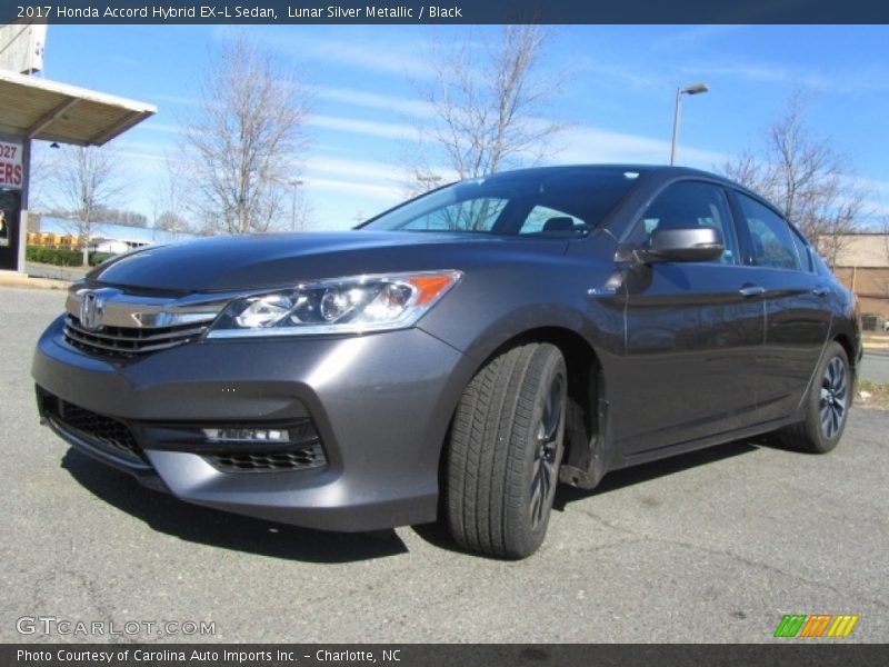 Lunar Silver Metallic / Black 2017 Honda Accord Hybrid EX-L Sedan